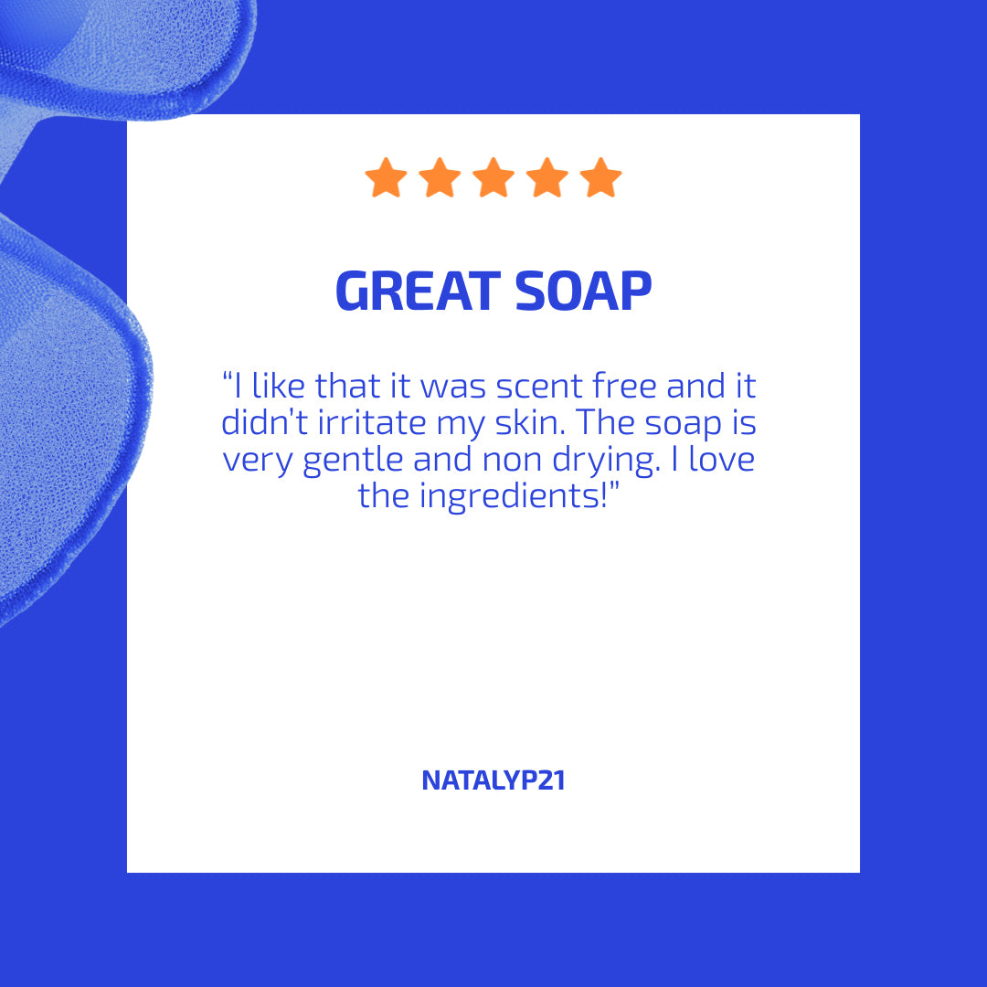 BIA Unscented Soap for Dry, Sensitive, Eczema-Prone Skin