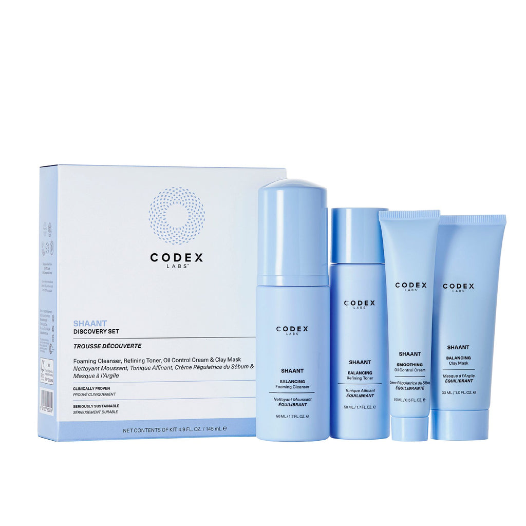 SHAANT Mini Discovery Kit | Acne & Oily Skin Starter Set | Codex