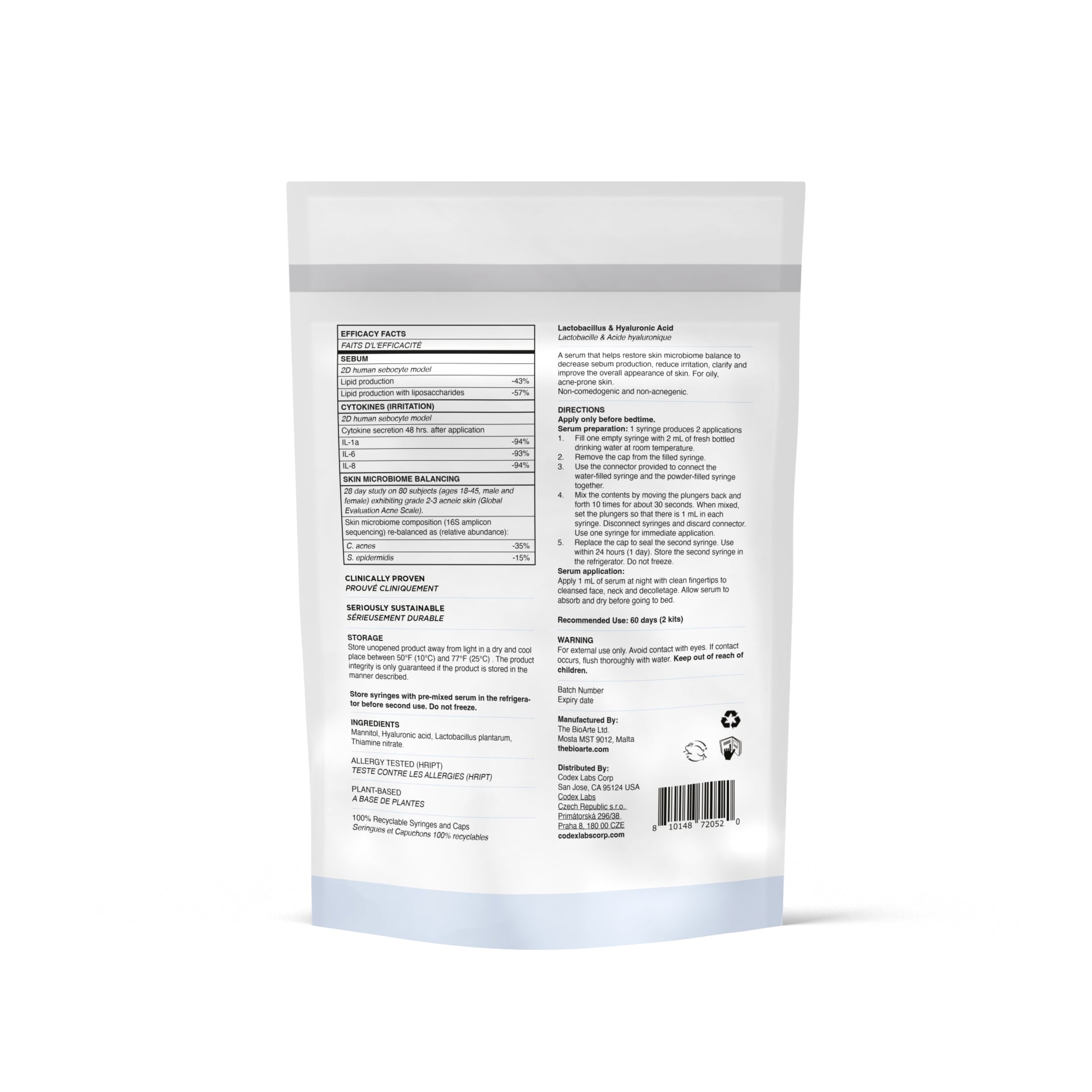 SHAANT MICROBIOME BALANCING TheBioArte SkinDuo® Serum