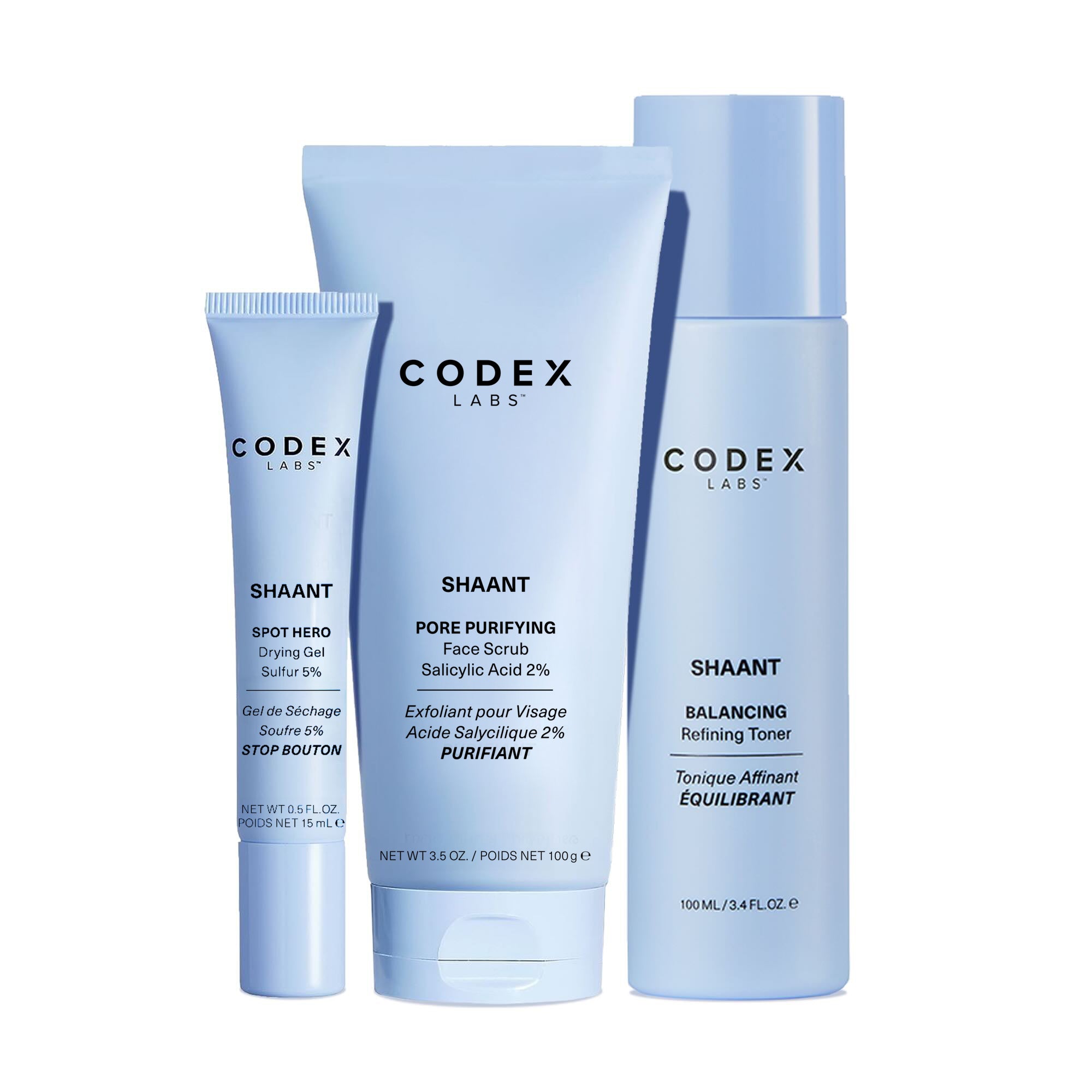 Acne Skin Care Products | Clear Skin Supplements & Serums | Codex Labs Corp