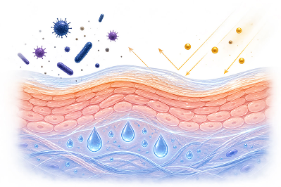 Your skin barrier protects you